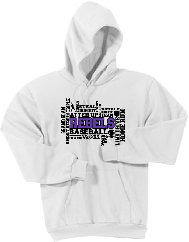 Youth baseball fleece online pullover