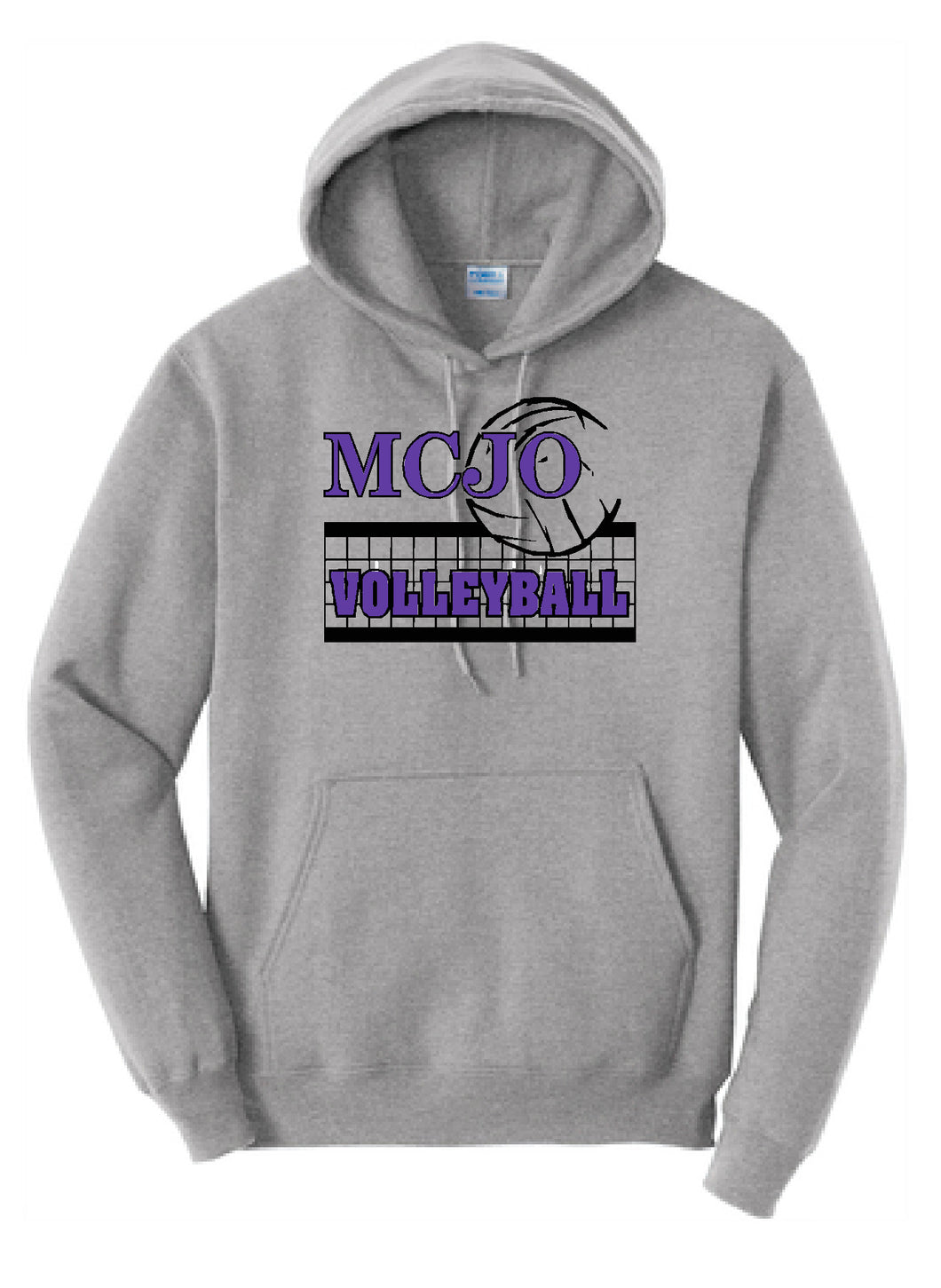 MCJO Volleyball Port & Co.  Hooded Sweatshirt