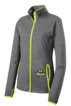 Load image into Gallery viewer, MURRAY COUNTY SOCCER UNITED STRETCH CONTRAST FULL ZIP MENS OR LADIES  JACKET