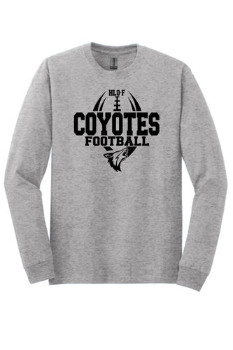 HLO-F Coyotes Youth Football Long Sleeve Shirt 2022