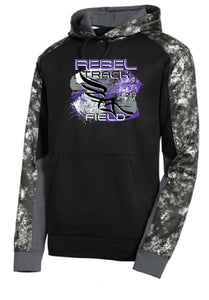 MCC Rebels Track & Field  SportTek Mineral Sweatshirt - BLACK