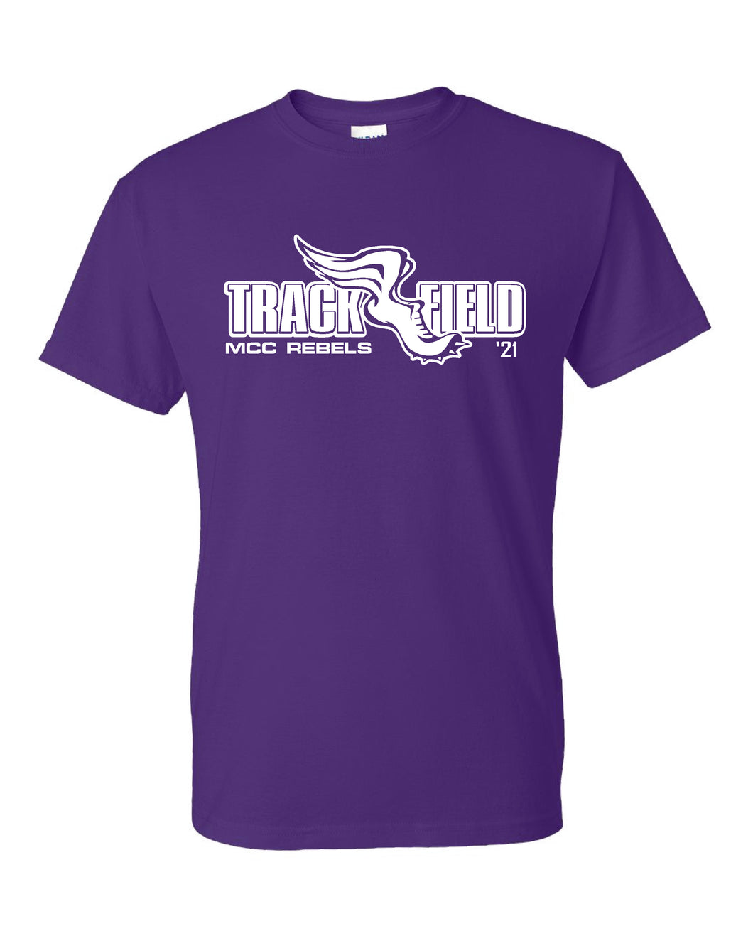 MCC TRACK & FIELD PURPLE TSHIRT #2