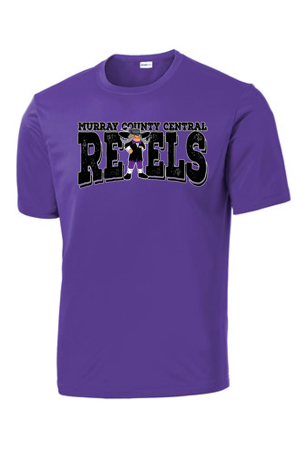 MCC Rebels Rudy SportTek Tshirt - Purple