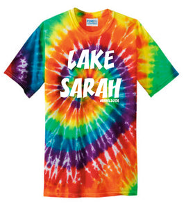 Lake Sarah or Lake Shetek Rainbow Tie Dye Tee