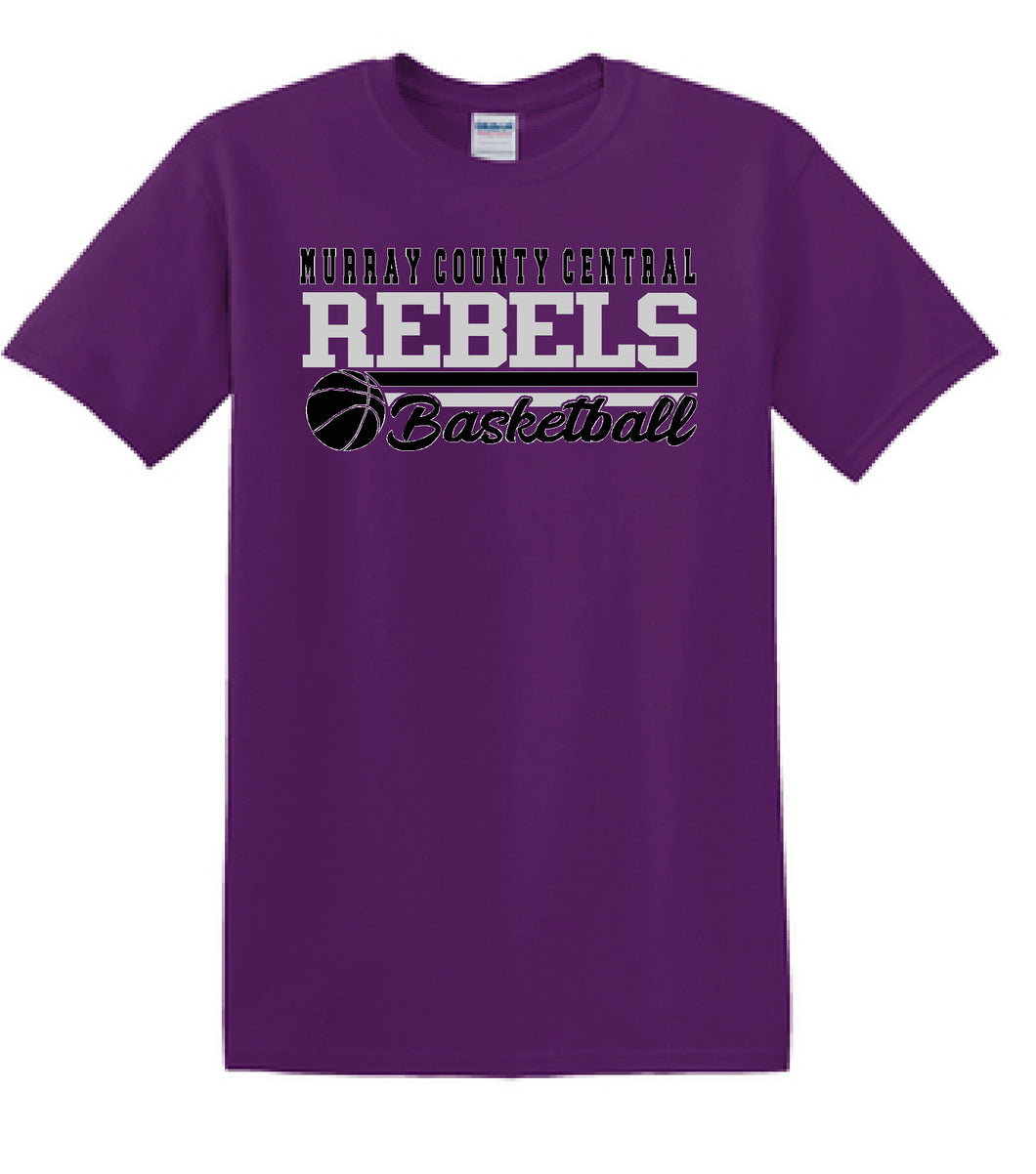 MCC Basketball Purple Short Sleeve T-Shirt
