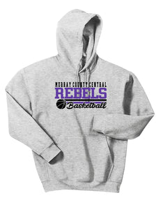 MCC Basketball Gildan®  Heavy Blend™ Grey Hooded Sweatshirt