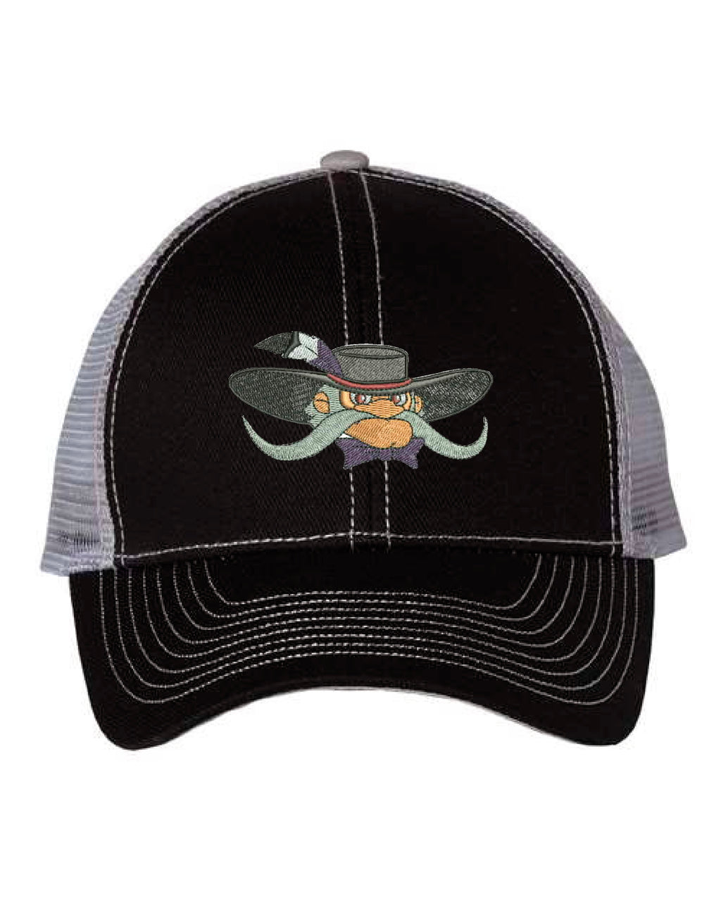 MCC Rebels  - Mega Cap - Twill-Front Velcro Back Trucker Cap