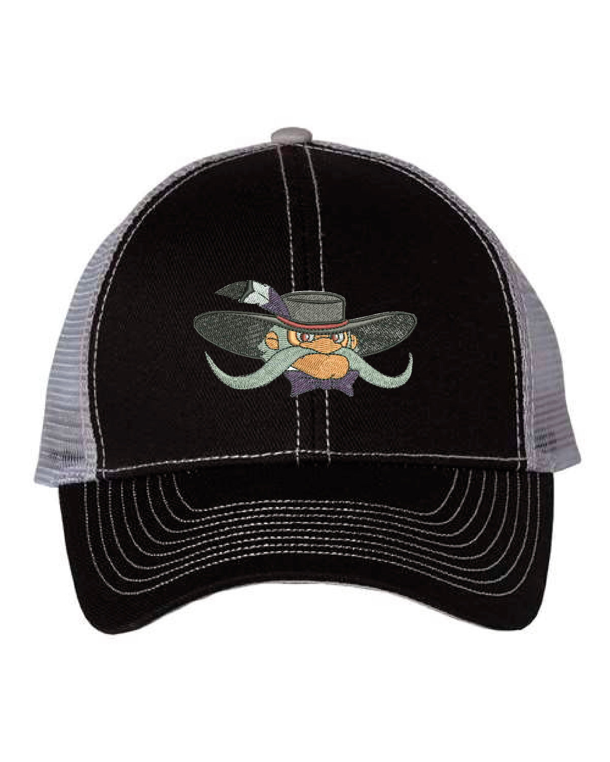 MCC Rebels  - Mega Cap - Twill-Front Velcro Back Trucker Cap