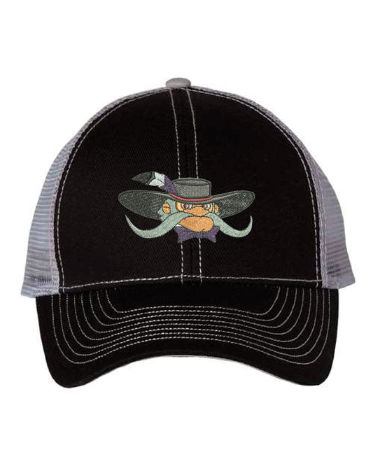 MCC Rebels  - Mega Cap - Twill-Front Velcro Back Trucker Cap