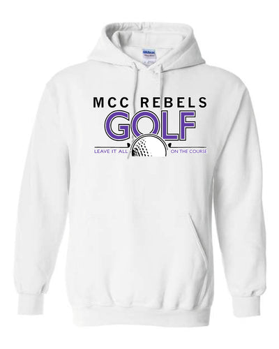 MCC Rebels Golf Gildan Sweatshirt - White