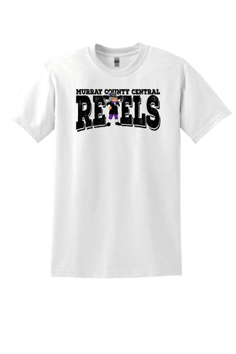 MCC Rebels Rudy Gildan Tshirt - White