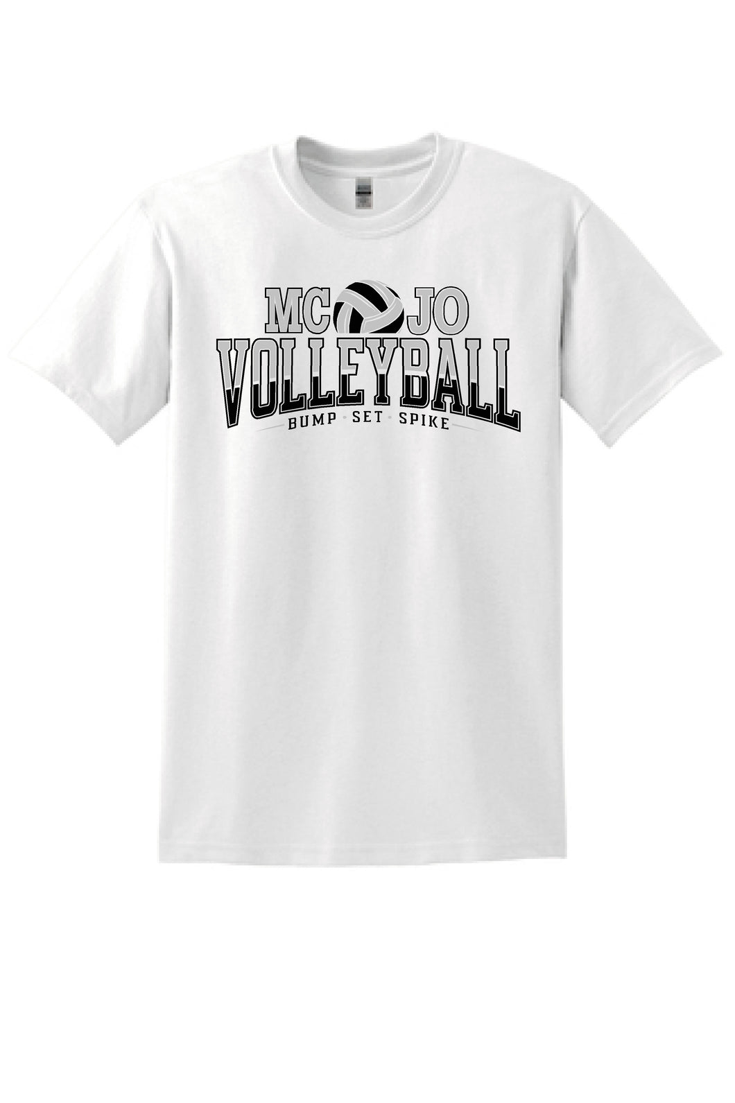 MCJO 2022 VOLLEYBALL Gildan Tshirt - White